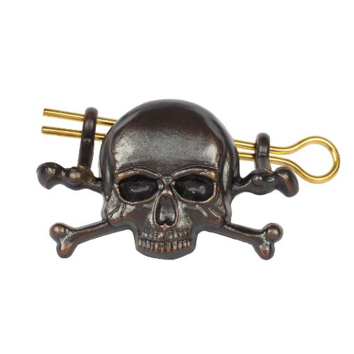 Picture of The Royal Lancers MOTTO Badge - Bronze