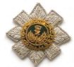 Picture of Scots Guards Beret Star - Silver/Gold - Wire Embroidered