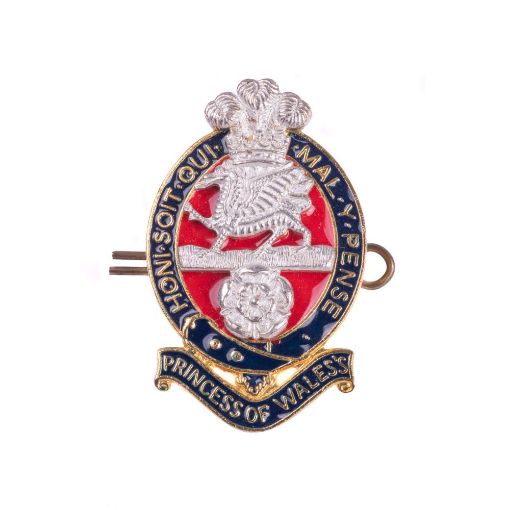 Picture of Cap Badge - PWRR Officers' - No 1 Dress