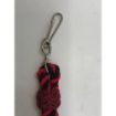 Picture of Royal Gurkha Rifles 4 Knot Black Lanyard - Black - Nickel Clip