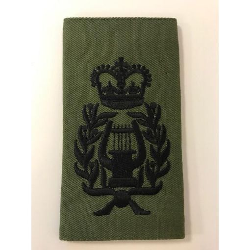 Picture of Rankslide - Royal Marines & RMC  - Olive - Band Master