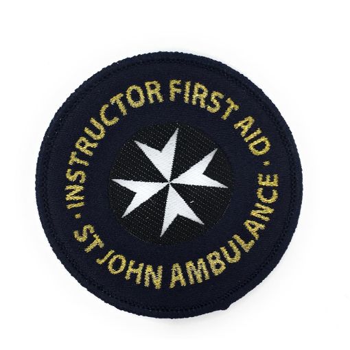Picture of Air Cadets Youth First Aid -  Gold Badge - Merrow Border - Paper Backing