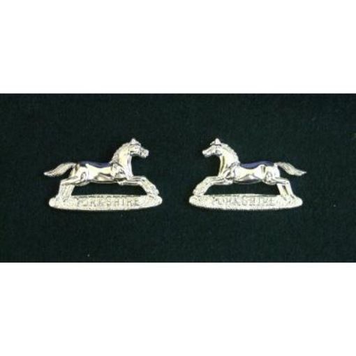 Picture of Yorks Collar Badge - No 1 & 2 Dress - Silver - Pair