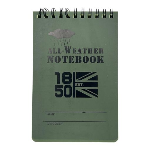 Picture of 1850 - A6 Notebook -1850 - All weather x 50 Sheets - Grid