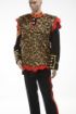 Picture of Apron Body Only Imitation Leopard Scarlet Backing, Consists of the Body only (no Head or Legs).