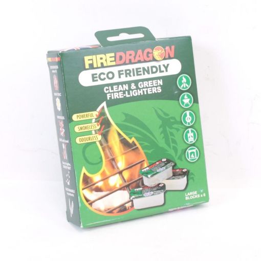 Picture of FireDragon green and clean solid fuel-6 x 27g blocks