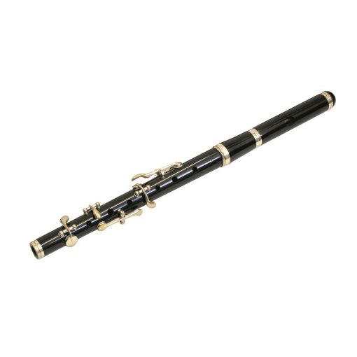 Picture of Viscount Bb Flute 5 Key 3 Pc High Pitch Polymer  -Polished Bore 