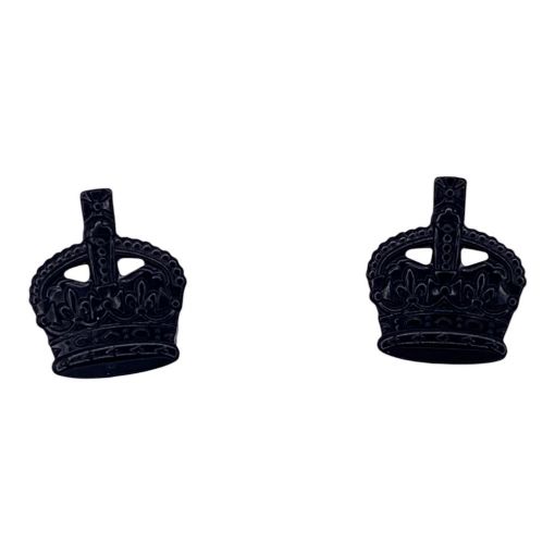 Picture of Metal Crown (3/8) - Black - Screw Fitting - Tudor Crown