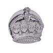 Picture of Metal Crown WO2 (CSM) - Chrome with Back Plate - Shank Fitting - Tudor Crown