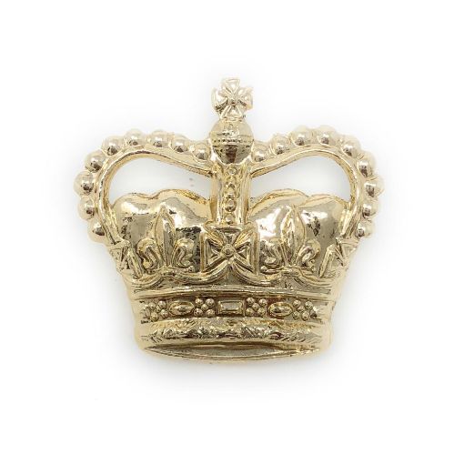 Picture of Eversleigh Crowns 3/4" - Anodised Gilt - Spike & Clutch Fitting - Pair