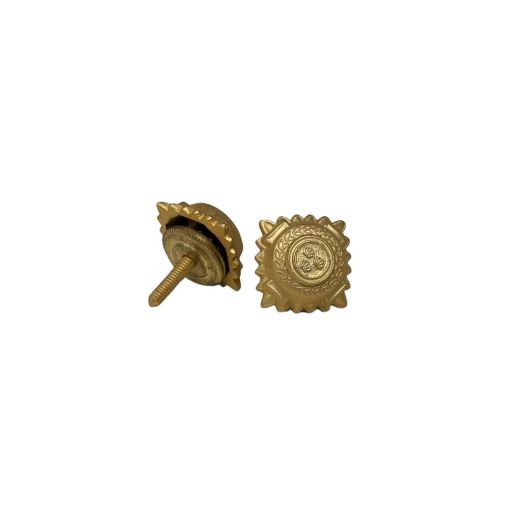 Picture of Metal Pip - 3/8" - Dead Gilt Finish - Screw Fitting - Pair
