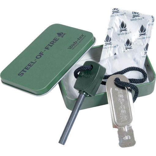 Picture of Web-tex Steel of Fire Starter Kit