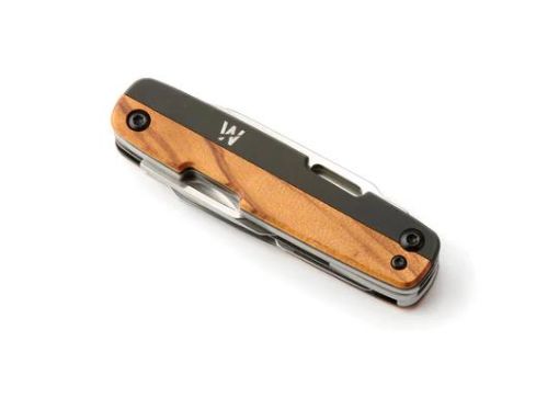 Picture of Whitby EDC Pocket Knife - Black & Olive Wood  